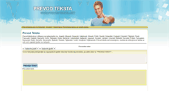 Desktop Screenshot of prevodteksta.net