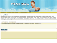 Tablet Screenshot of prevodteksta.net
